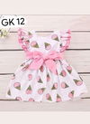 Pink Colour GURUKRUPA Fancy Stylish Party Wear Girls Kids Colllection GK-12